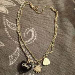 Juicy Couture Multi Charm Necklace